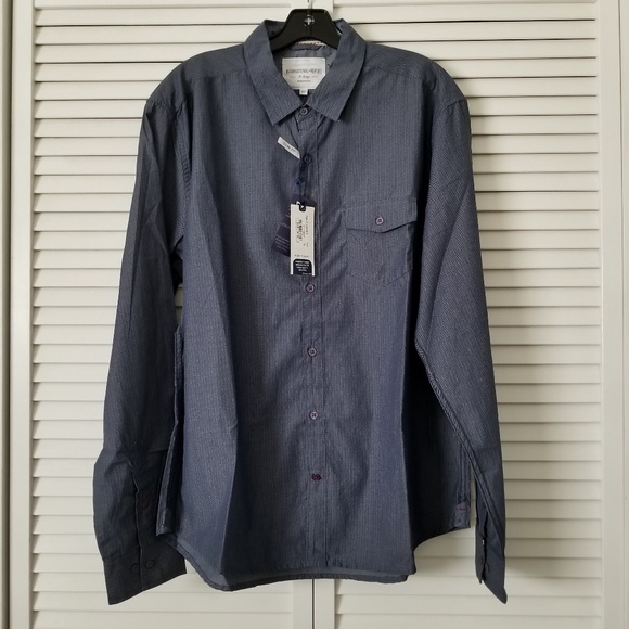 International Report Other - INT'L REPORT Men's button down shirt Slim fit XL